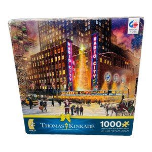 NEW Thomas Kinkade "Radio City Music Hall" 1,000 Piece Puzzle by Ceaco unopened